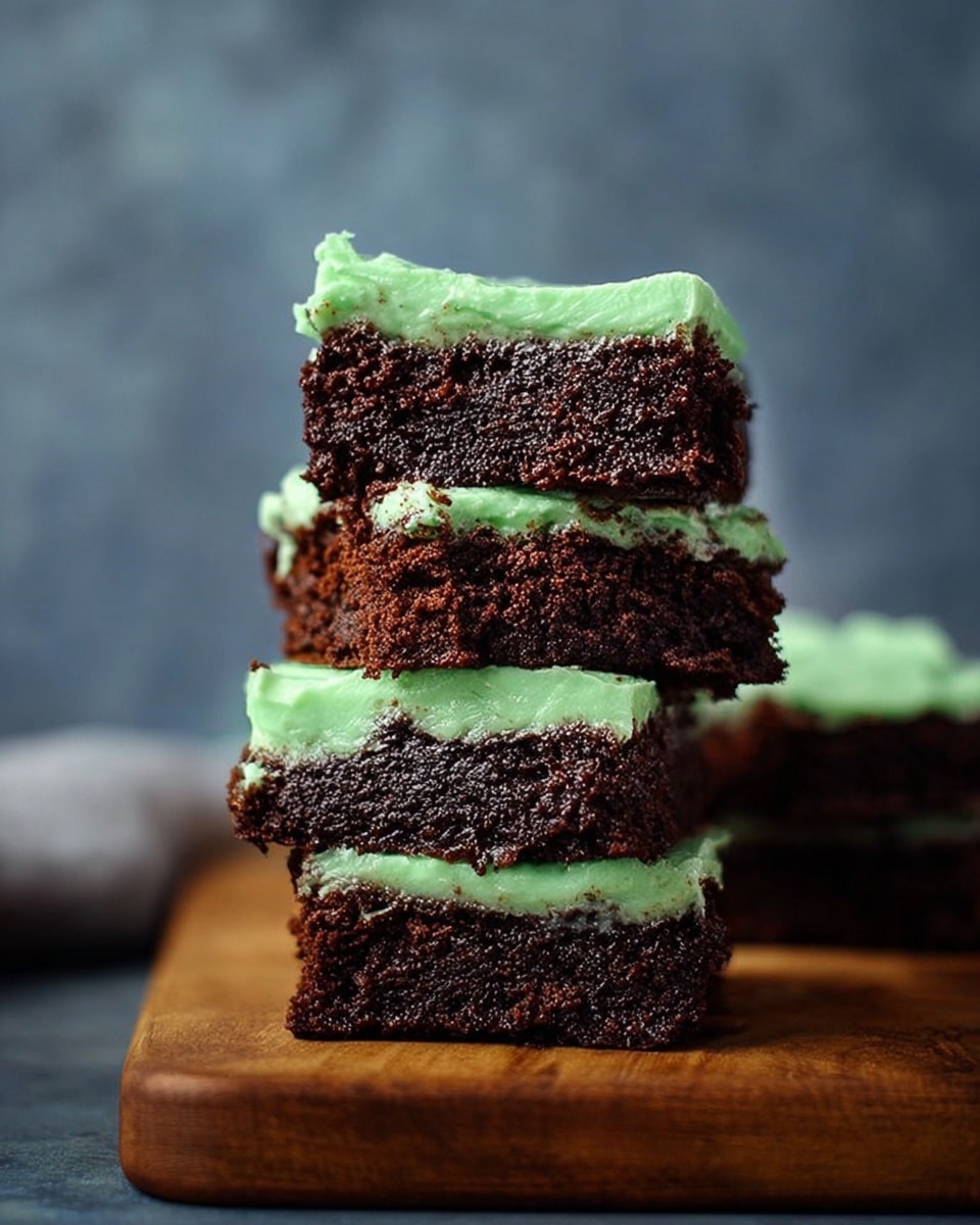 Mint Chocolate Fudge Brownies: Holiday Treat Perfection & Cutting Tips